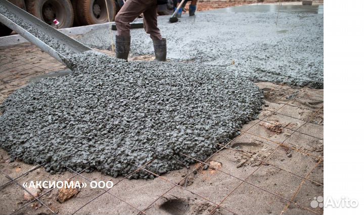 Бетон М100, М200, М300 ГОСТ, Бетононасос