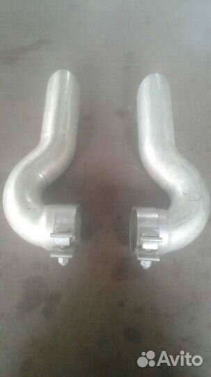 Накладки на глушитель фольксваген туарег