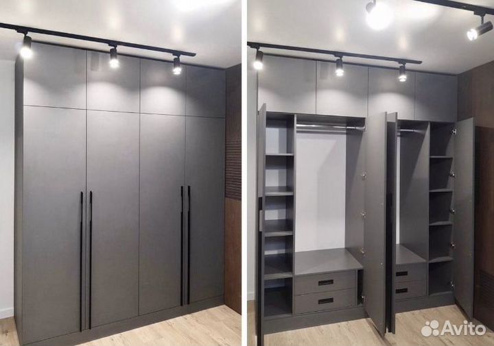 Шкаф распашной по своим размерам