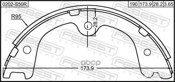 Колодки ст.торм.nissan murano 05/infiniti FX35/45