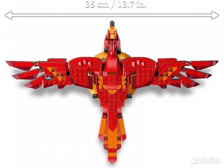 Конструктор Фоукс, феникс Дамблдора Гарри Поттер