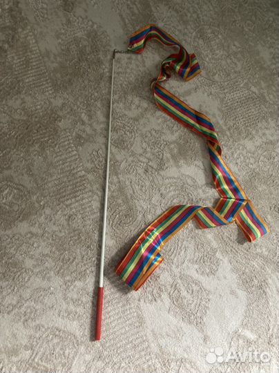 Гимнастическая лента и палочка