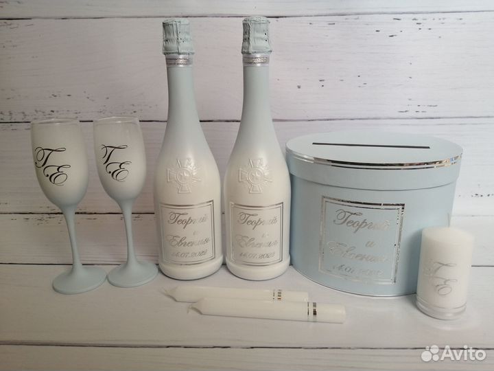 Свадебные бутылки, казна, семейный очаг