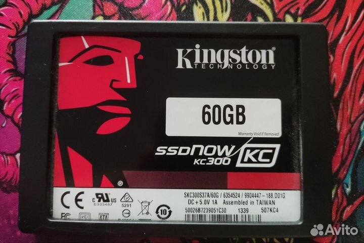Ssd Kingston kc300 60gb