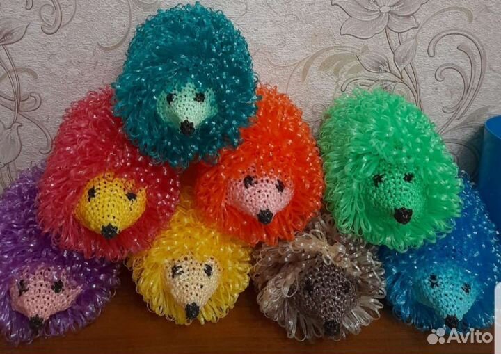 Мочалка ручной работы