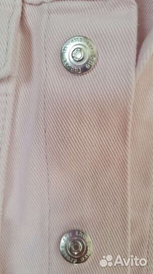 Куртка джинсовая для девочки розовая Reserved