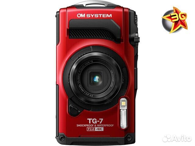 Фотоаппарат Olympus Tough TG-7 Red