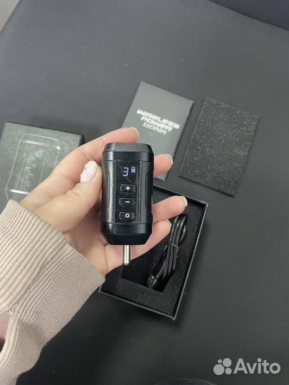 Беспроводной блок питания для тату машинки