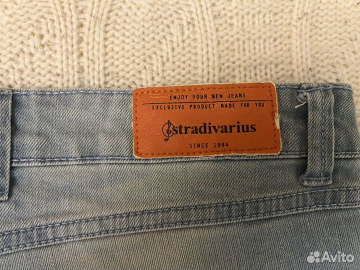 Шорты джинсовые stradivarius