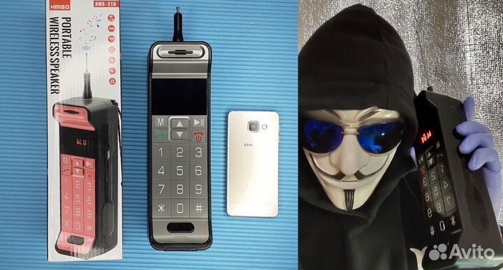 Крутая мобила Портативная колонка Звонки Музыка