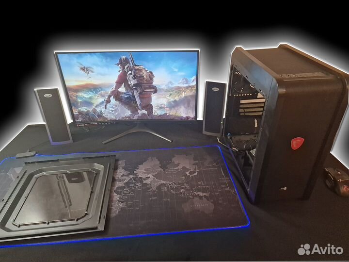 Компьютерный корпус AeroCool+вентиляторы 5 Xfan120