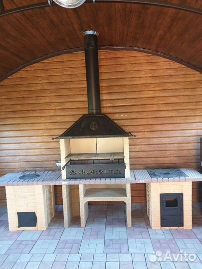 Модульная зона барбекю