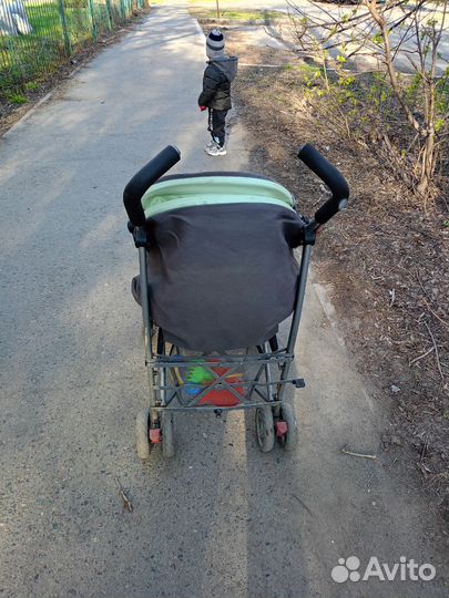Коляска трость