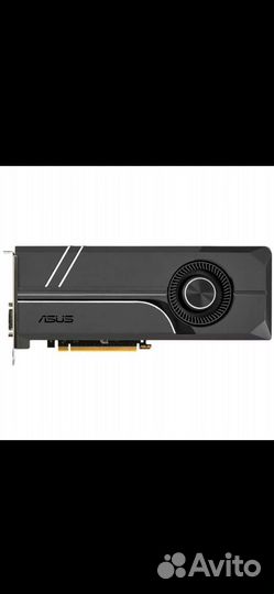 Видеокарта gtx 1060 6gb asus turbo