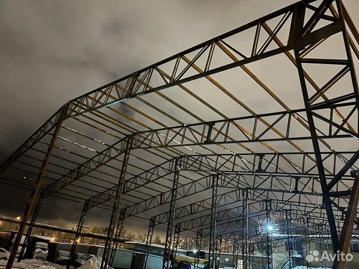 Ангары, павильоны,гаражи,склады,сто, ТЦ