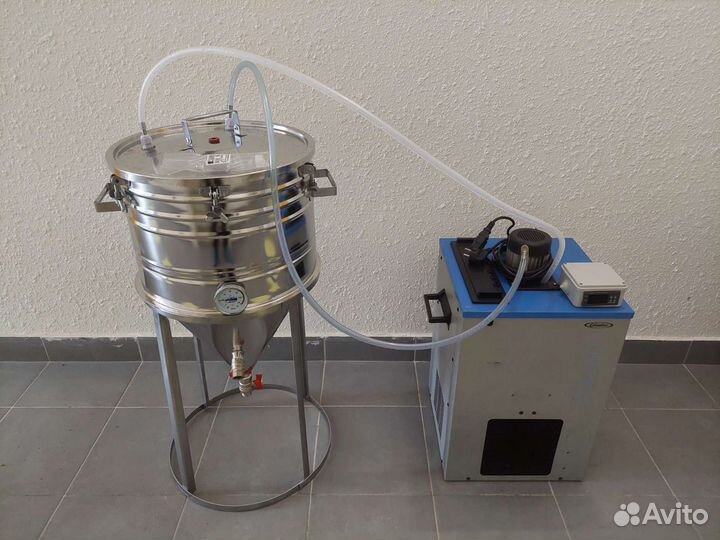 Цкт (ферментер) 80л,60л,40л aisi 304