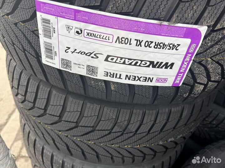 245/45R20 зимние шины Nexen корея на Exeed VX
