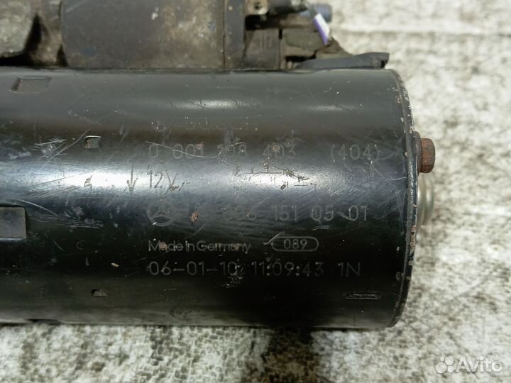 Стартер Mercedes W211