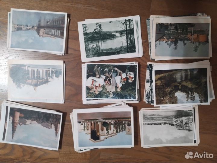 Почтовые карточки 1950-х годов