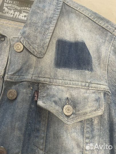Джинсовая куртка levis оригинал