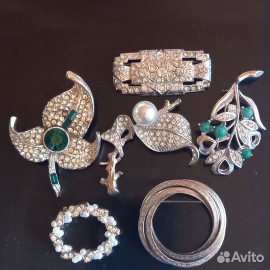 Брошь Чехословакия винтаж