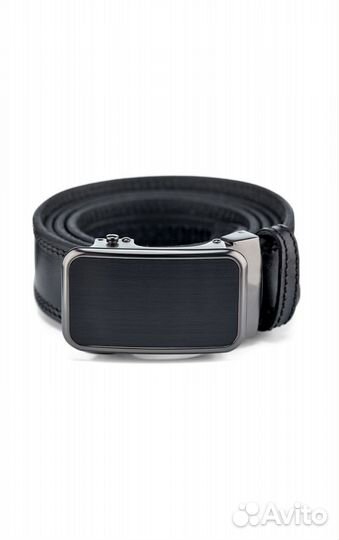 Мужской кожаный ремень новый rembini 56-58 размер