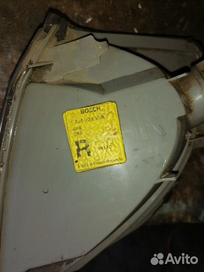 Поворотник w140 правый