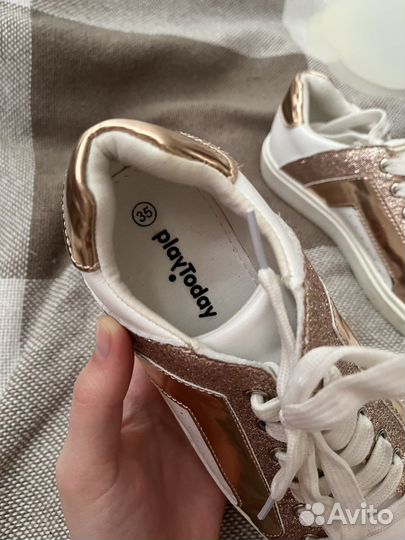 Кеды для девочки 35 размер