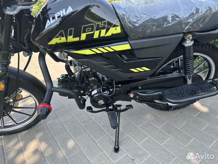 Новый мопед alpha V 2023 черный в Воронеже