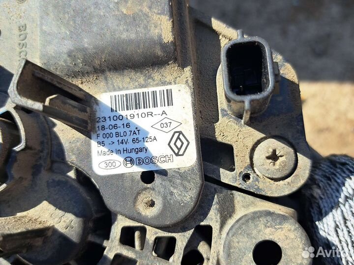 Генератор Рено Сандеро 2 степвей 1.6 H4M 1123лс