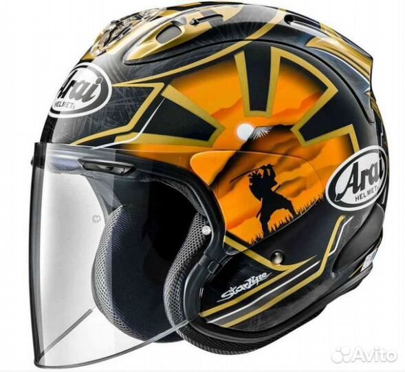 Шлем arai SZ-R VAS Pedrosa Spirit Gold
