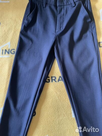 Брюки школьные для мальчика 128