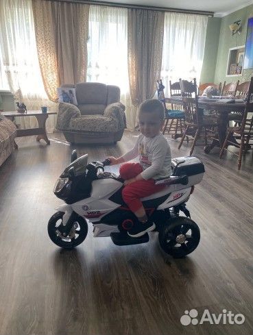 Детский электромотоцикл от 3 лет