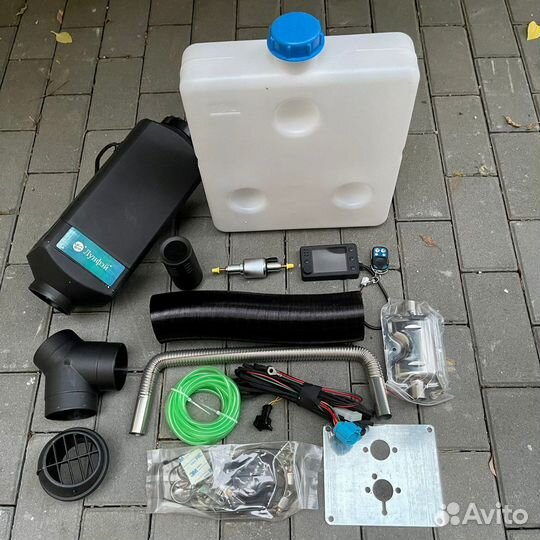 Автономный отопитель Лунфей 12В, 5 кВт