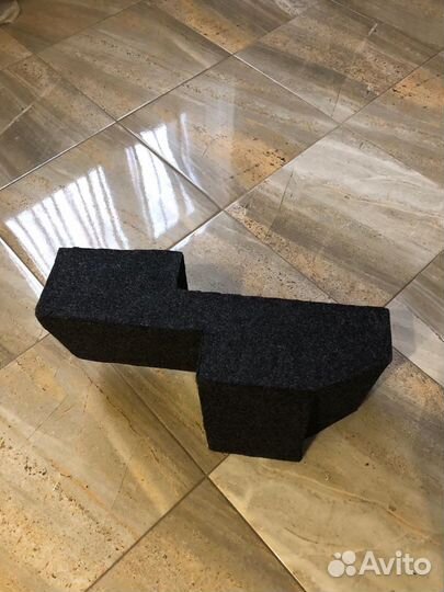 Короб Сабвуфера (Стелс) в штатное место BMW X5 Е53