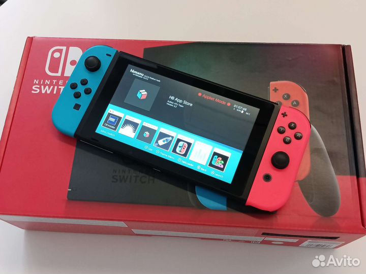 Прошитая Nintendo Switch 2-я ревизия