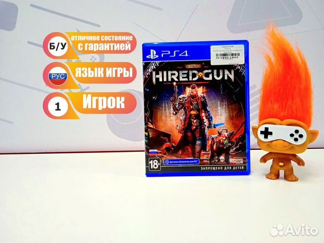 PS4 Necromunda: Hired Gun. Стандартное издание б/у