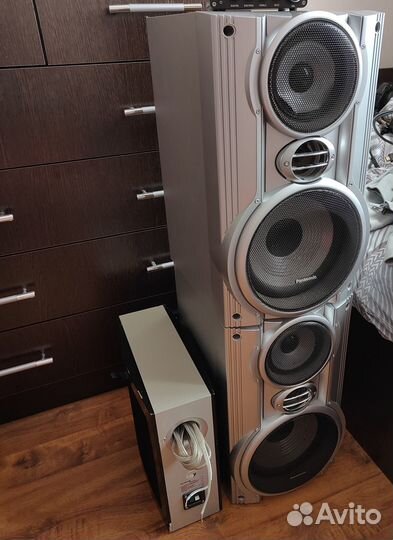 Колонки от муз. центра panasonic и сабвуфер