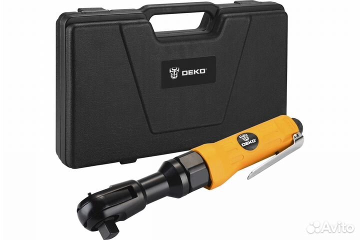 Гайковерт Deko dkpt03 пневмо трещетка +кейс 15пр