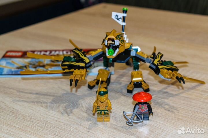 Legо Ninjago 70666 Золотой дракон