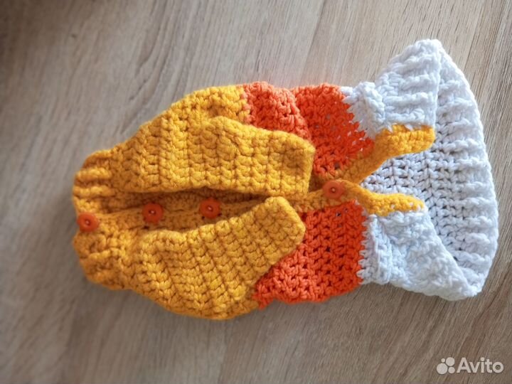 Вязаная одежда для собак мелких пород