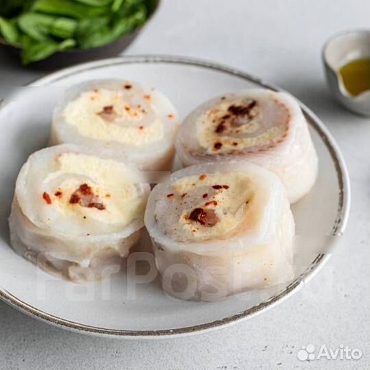 Рулет рыбный из палтуса