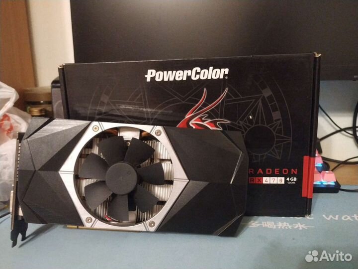 Видеокарта rx470 4gb powercolor