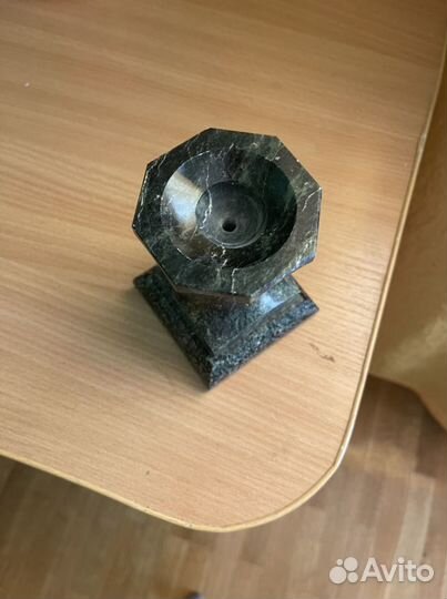 Подсвечник из натурального камня