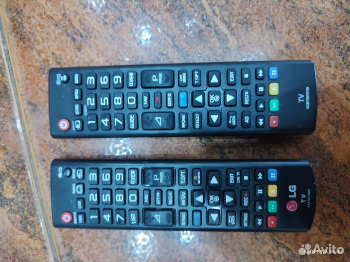 Пульты к телевизору LG