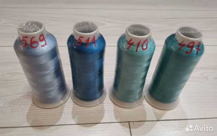 Нитки вышивальные