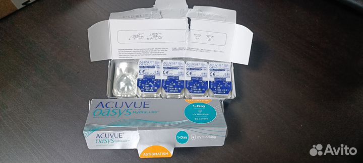 Acuvue oasys 1-Day with HydraLuxe for Astigmatism