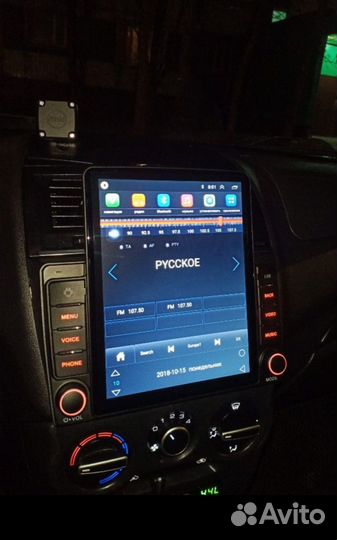 Магнитола LADA Granta android Tesla новая