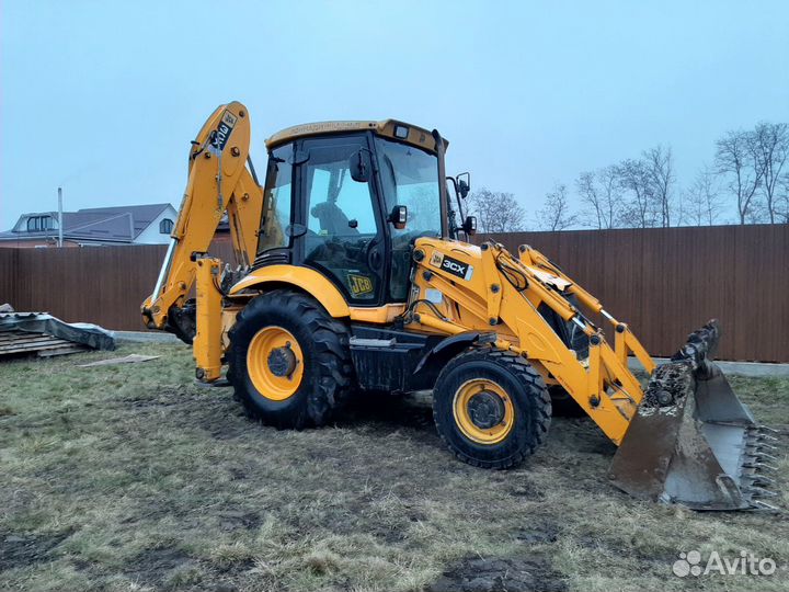 Услуги экскаватора погрузчика