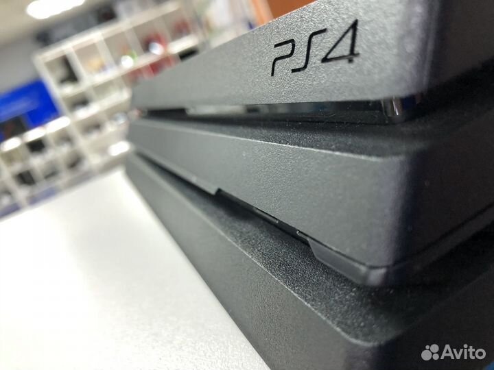 Sony playstation 4 pro 3 ревизия + игры